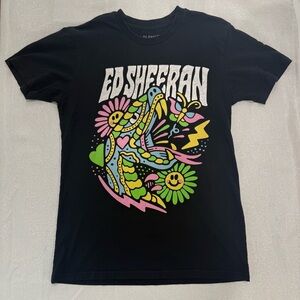 Ed Sheeran fan Graphic Tee Black